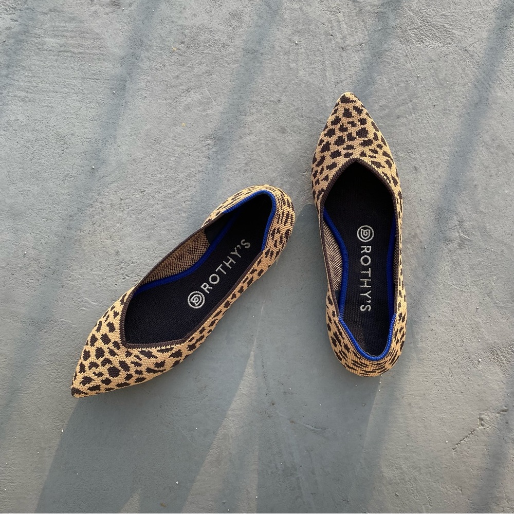 Rothy’s 7 // The Point / Retired Animal Print